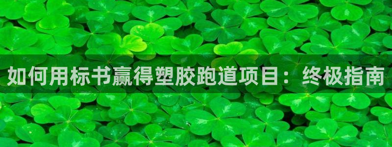 尊龙凯时网站登录：如何用标书赢得塑胶跑道项目：终极指