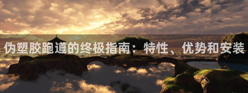 尊龙体育正规么：伪塑胶跑道的终极指南：特性、优势和安装