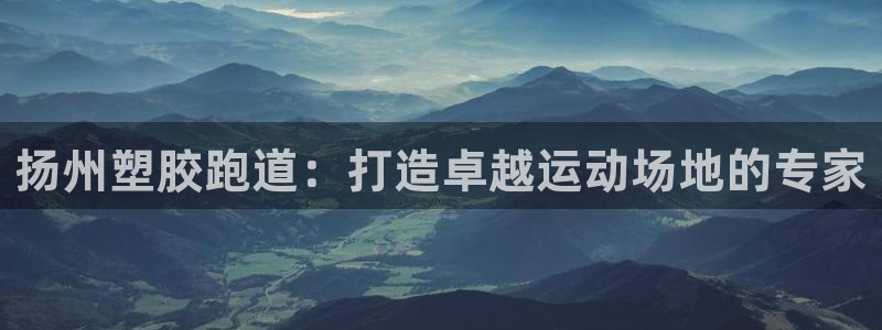 尊龙凯时代理能提出来不：扬州塑胶跑道：打造卓越运动场