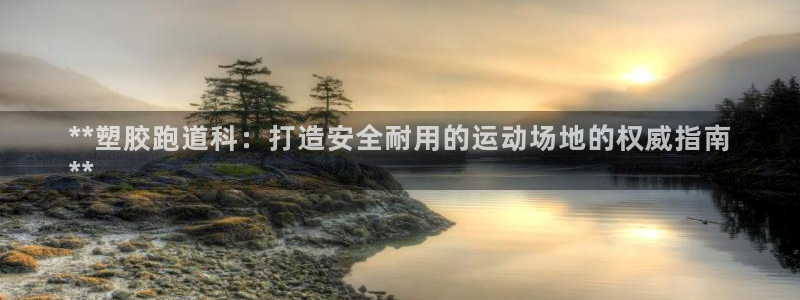 尊龙目前照片：**塑胶跑道科：打造安全耐用的运动场地