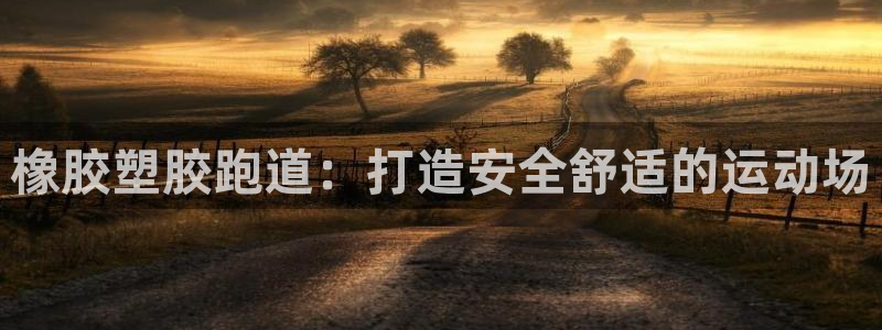 尊龙D88现金旧版：橡胶塑胶跑道：打造安全舒适的运动