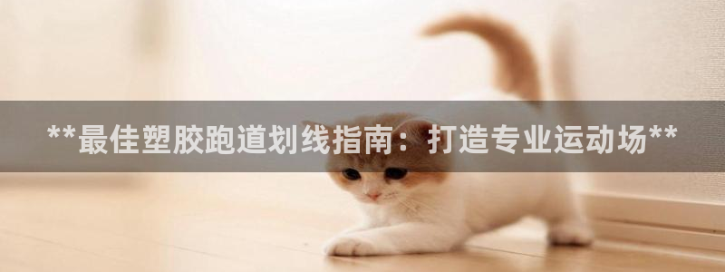 尊龙凯时提款冻卡吗：**最佳塑胶跑道划线指南：打造专