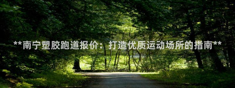 凯时尊龙平台登录：**南宁塑胶跑道报价：打造优质运动